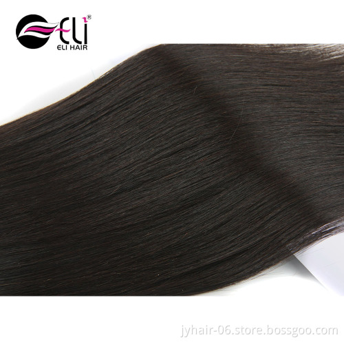 ELI virgin brazilian hair weave asian hair extensions wholesale,straight request hair products,machine used to weave hair